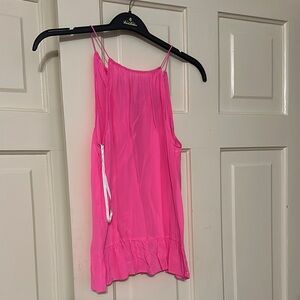 Lilly Pulitzer size M silk  Pink Sleeveless Top